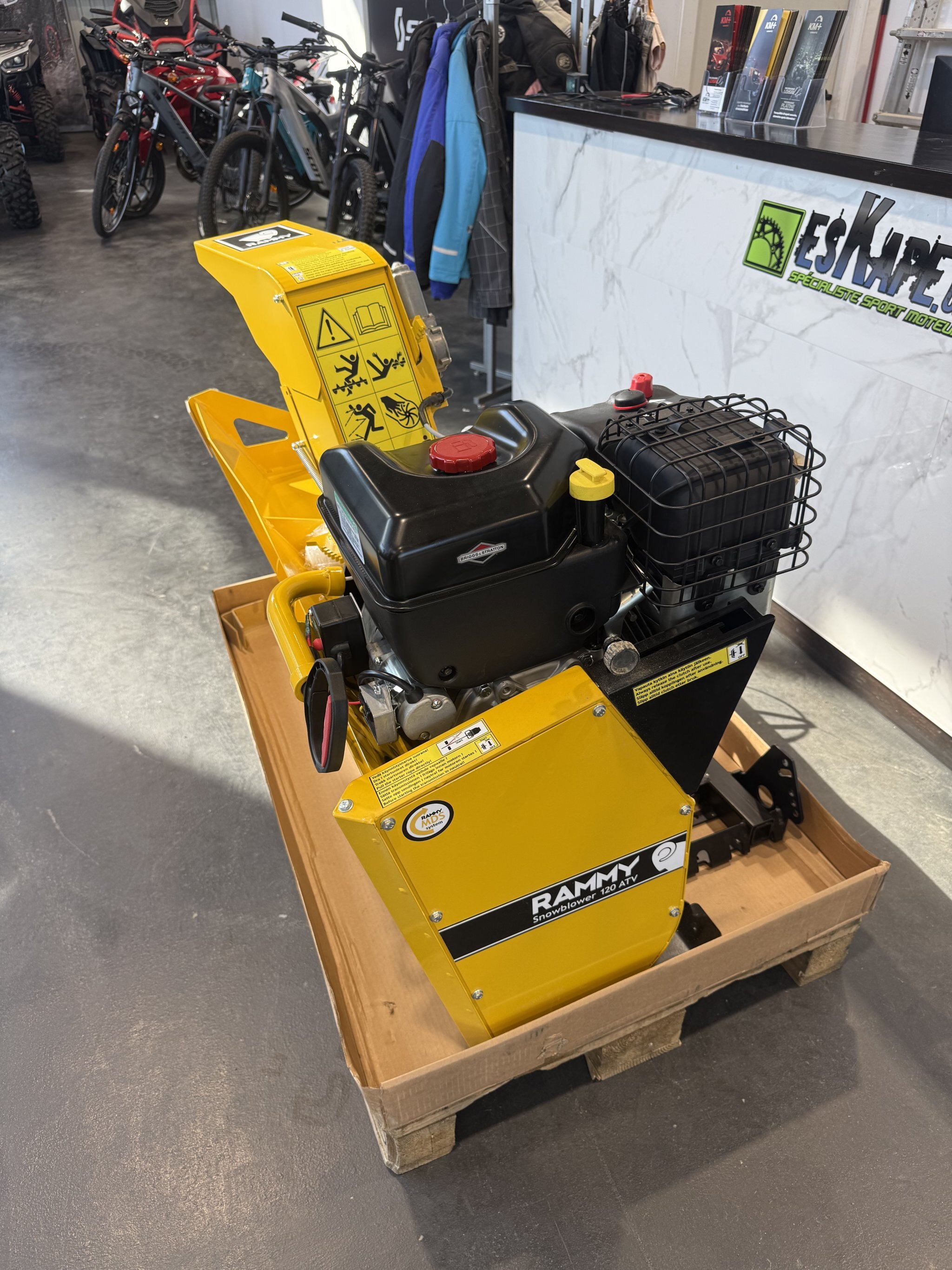 Déneigeuse RAMMY 120 ATV
