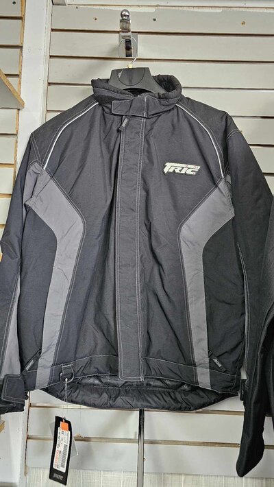 VESTE D'HIVER NOIRE - YASMB-11JBE-BK-LG