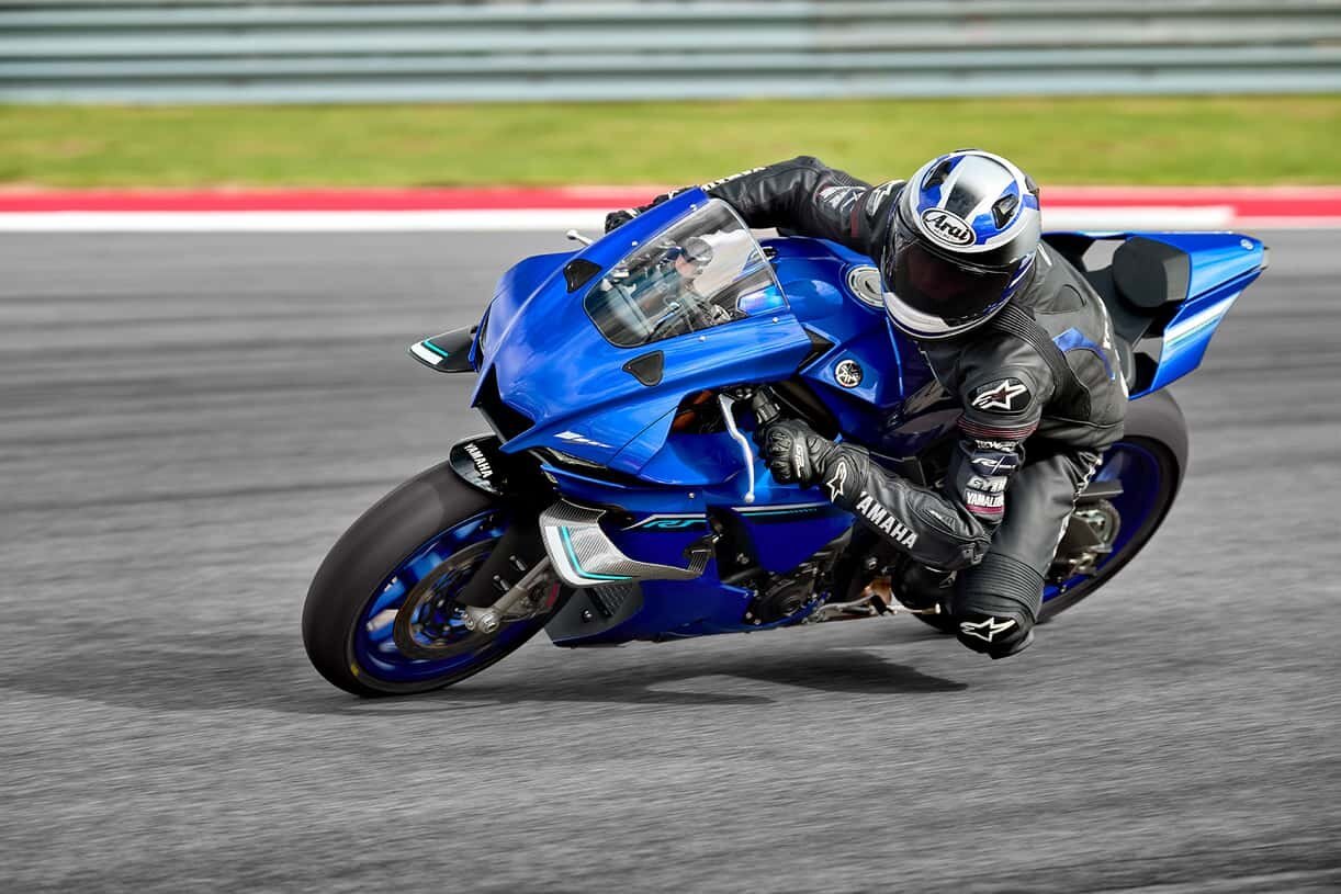 Équipe Yamaha YZF R1 2025 Bleu Yamaha