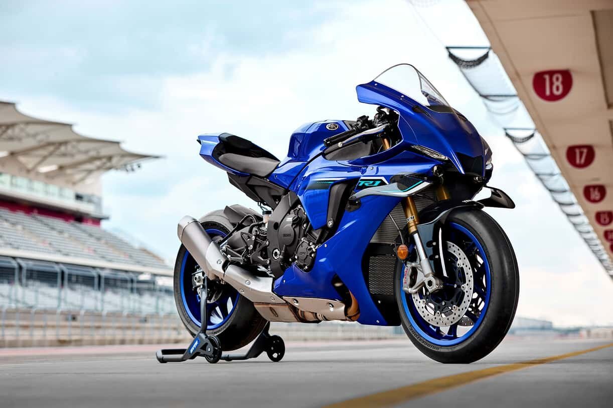 Équipe Yamaha YZF R1 2025 Bleu Yamaha