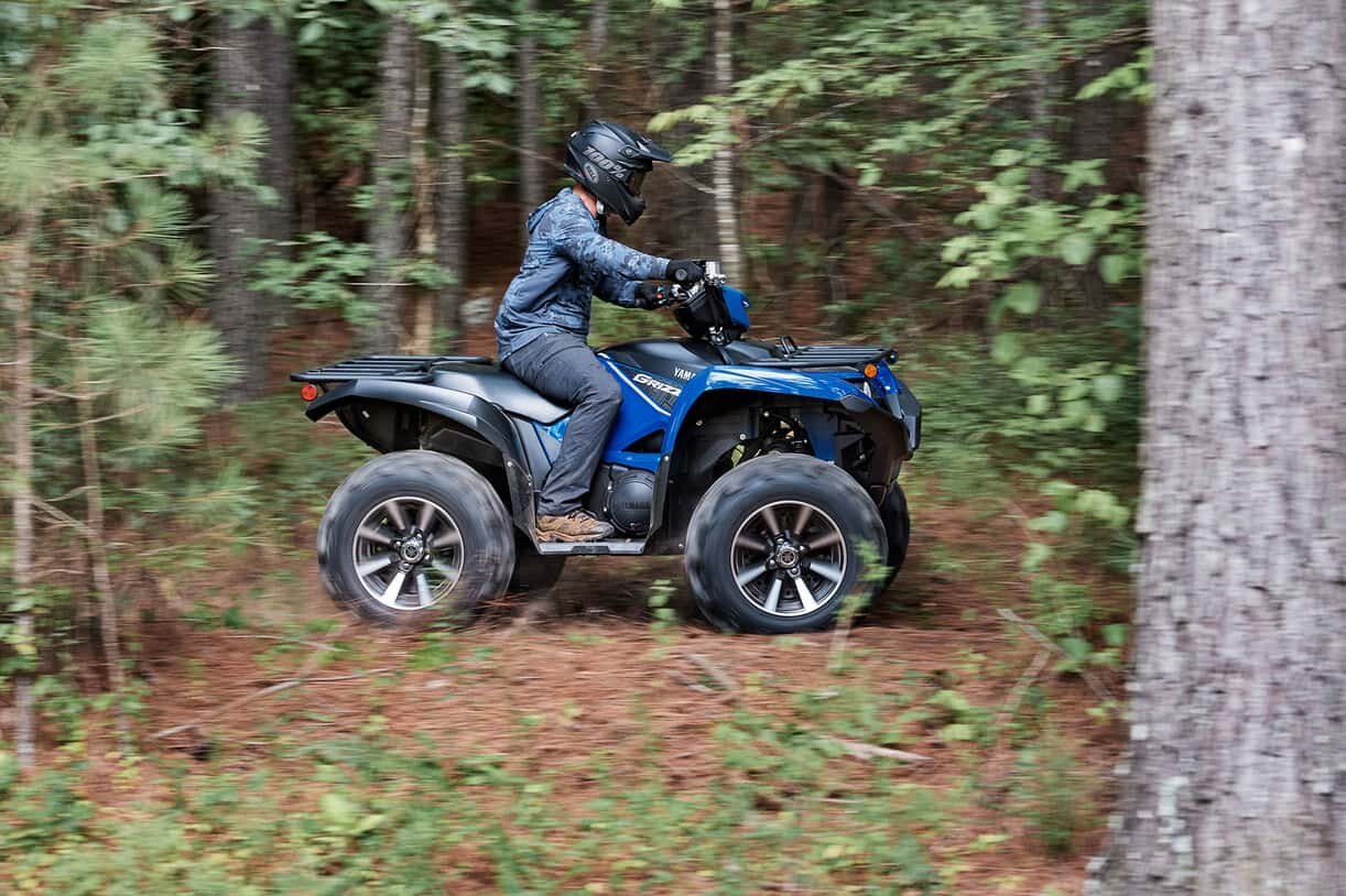 Yamaha Grizzly EPS SE 2025 Gris mat/noir métallisé