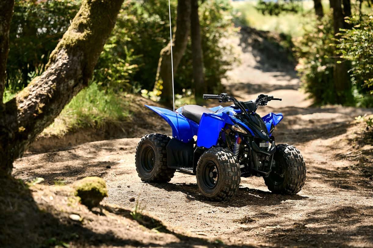 Yamaha YFZ50 2025 bleu sarcelle