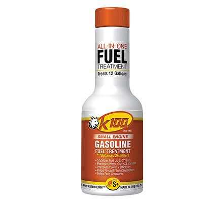 K100 Gasoline Small Engine Fuel Treatment EA Of 12 (K1008SCA-1)