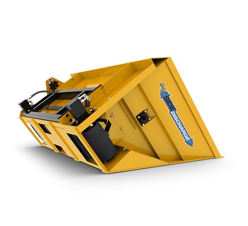 HLA Side Discharge Sawdust Bucket