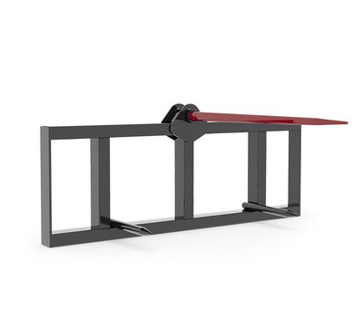 HLA - SINGLE BALE SPEAR UNIVERSAL SKIDSTEER QTACH