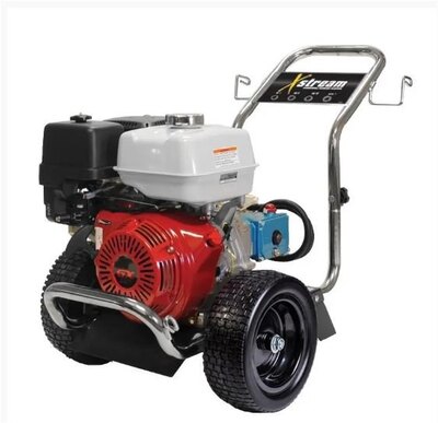 BE Power 4,000 PSI - 4.0 GPM GAS PRESSURE WASHER WITH HONDA GX390 ENGINE AND CAT TRIPLEX PUMP