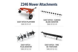 2023 HUSQVARNA Z246 Zero Turn Riding Lawn Mower