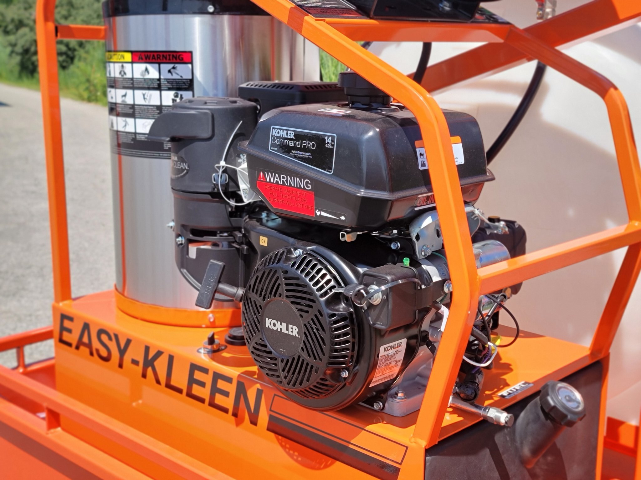 Easy Kleen Skid Washer Unit