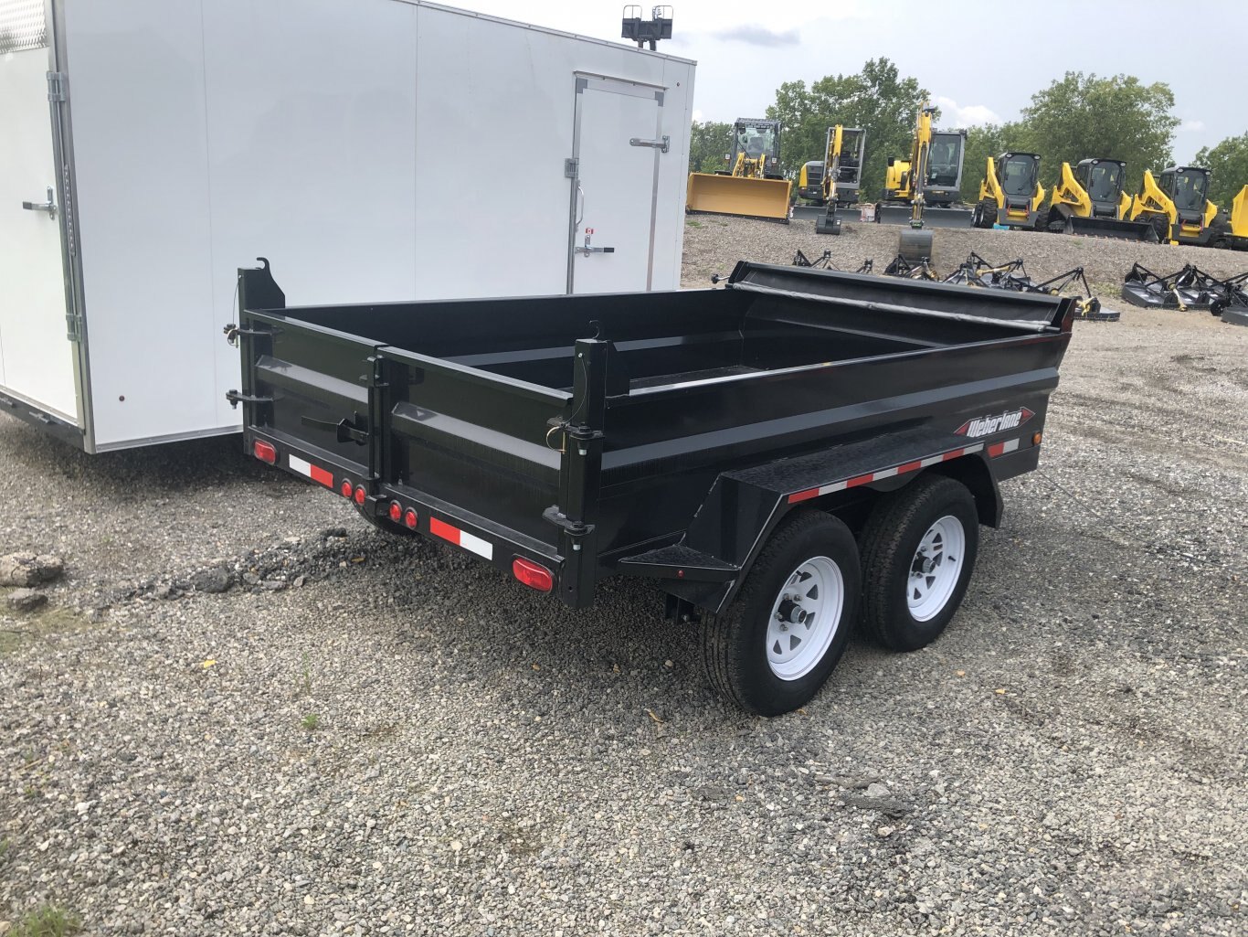 2023 WEBERLANE 6' X 10' X 18 + 6 LOW PROFILE DUMP TRAILER