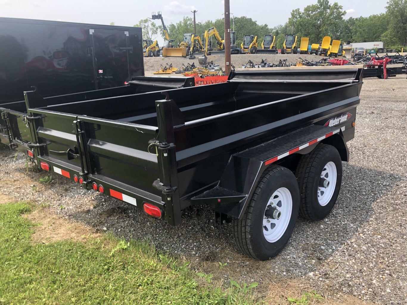 6X10X18 HIGH SIDE DUMP TRAILER