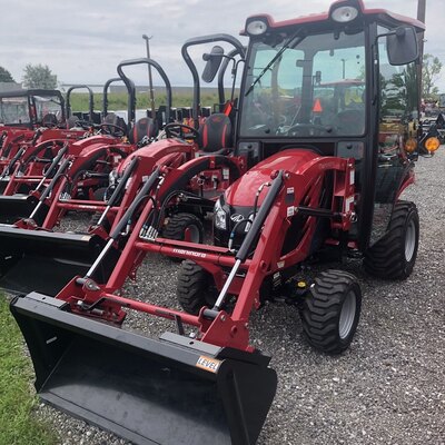 2023 Mahindra eMax 20S HST Cab with 23L Loader