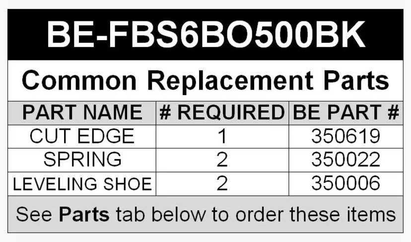 BRABER 72 SKID STEER FRONT MOUNT BLADE