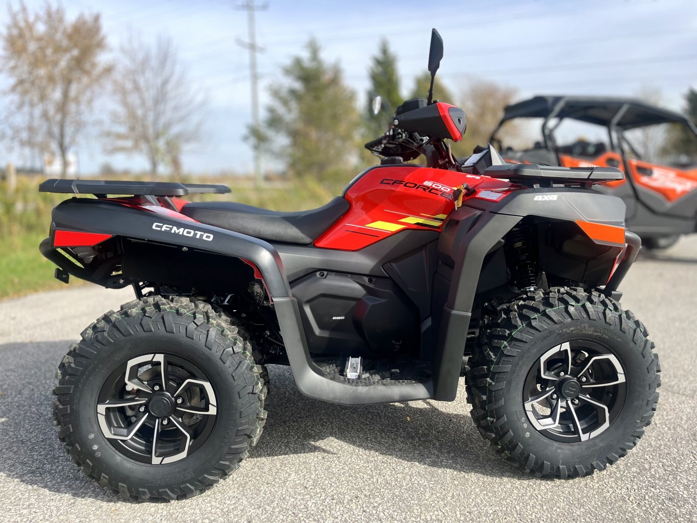 2024 CFMOTO CFORCE 600 Magma Red ATV 4x4