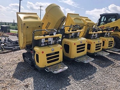 2022 Wacker Neuson D0800 DT 08 TRK DUMPER, GAS