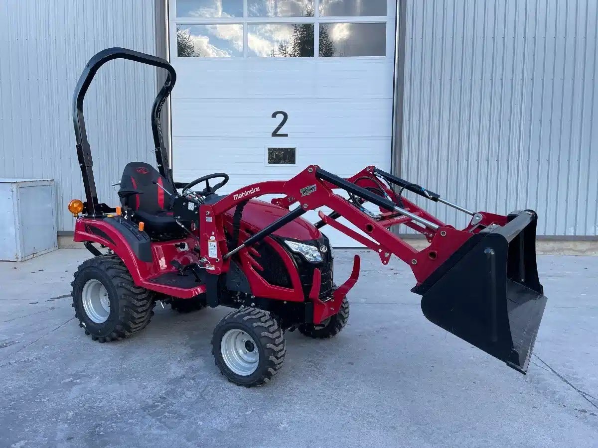 2024 MAHINDRA EMAX20S H IND TIRES W/LOADER