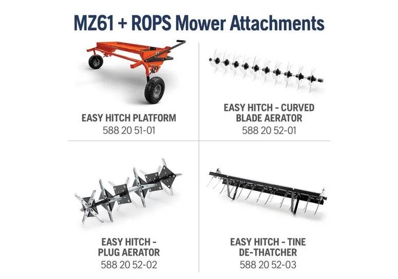 HUSQVARNA MZ 61 ROPS