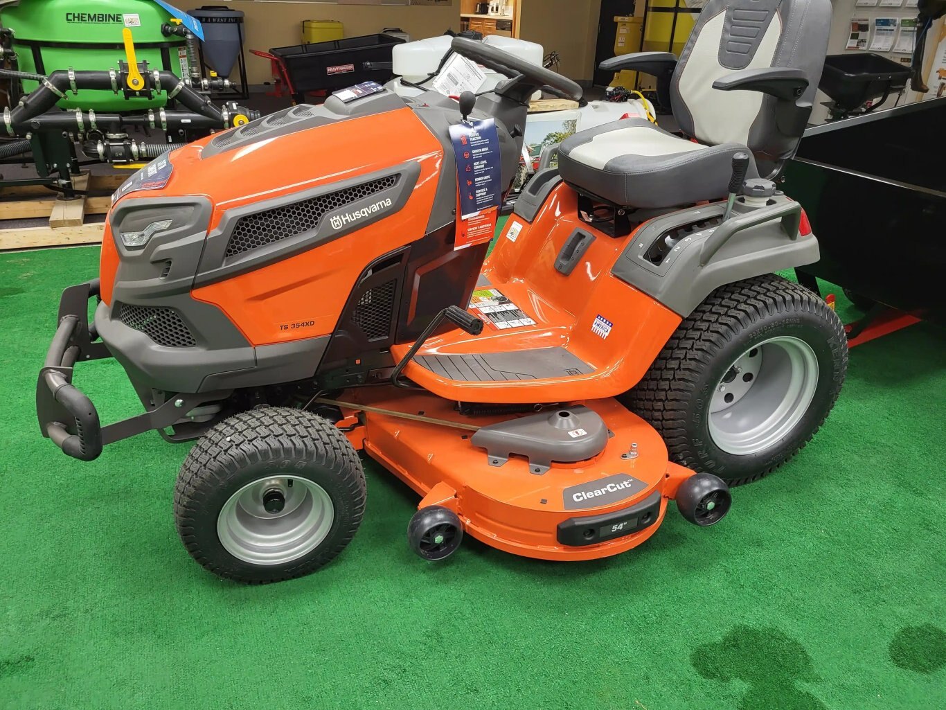 2024 Husqvarna TS 354XD (54) 24HP KAWASAKI GARDEN TRACTOR