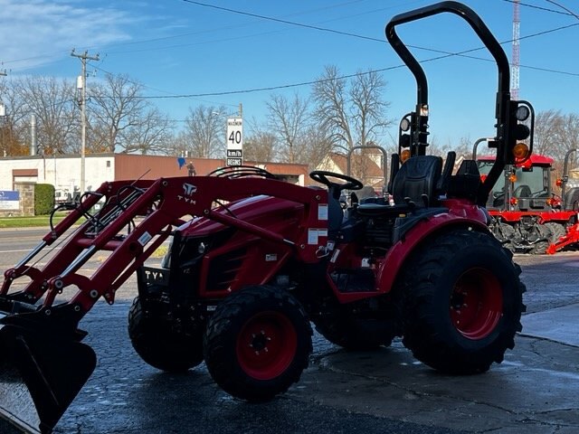 T25HST IND TIRE W/LOADER W/FOLDABLE ROP