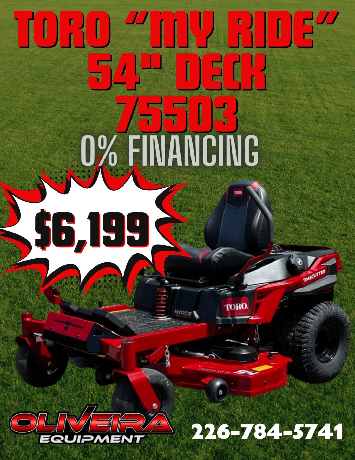 Toro 54 in. (137 cm) TimeCutter® Max MyRide® Zero Turn Mower