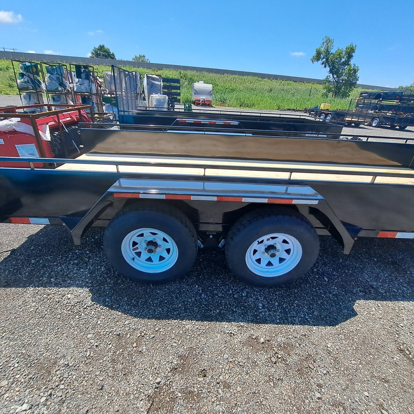 WL1672T 6'X16'X14 ESTATE TRAILER