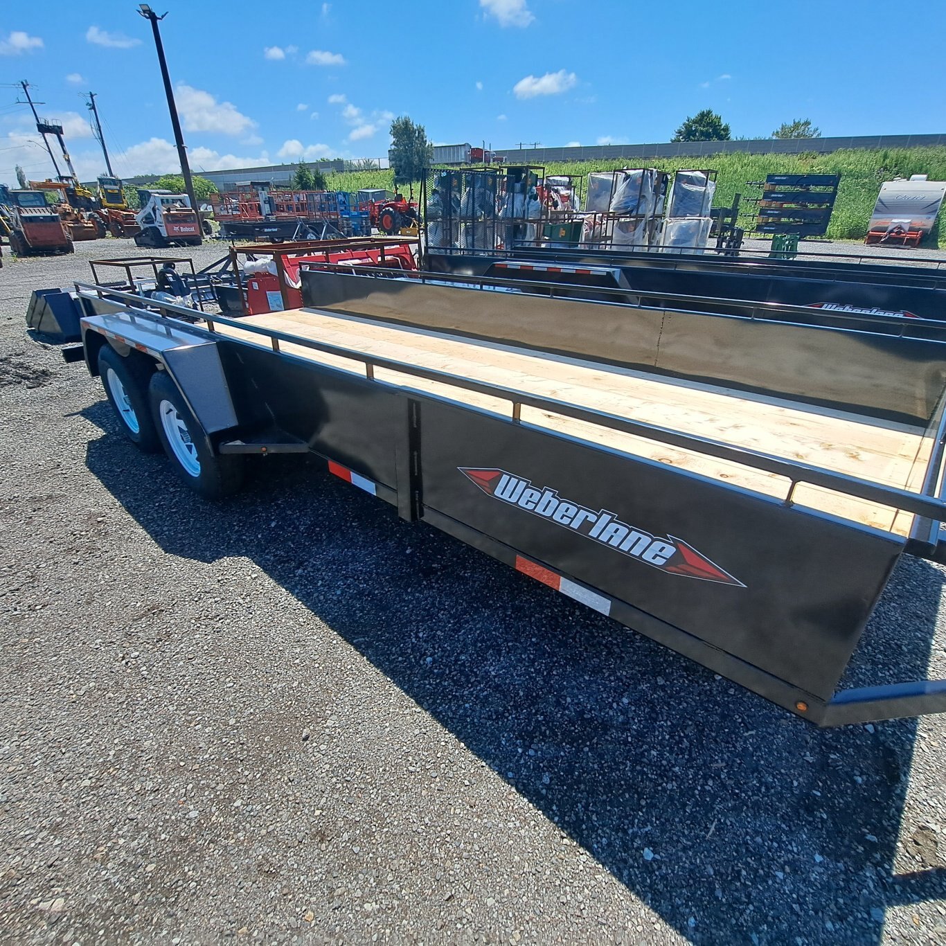 WL1672T 6'X16'X14 ESTATE TRAILER