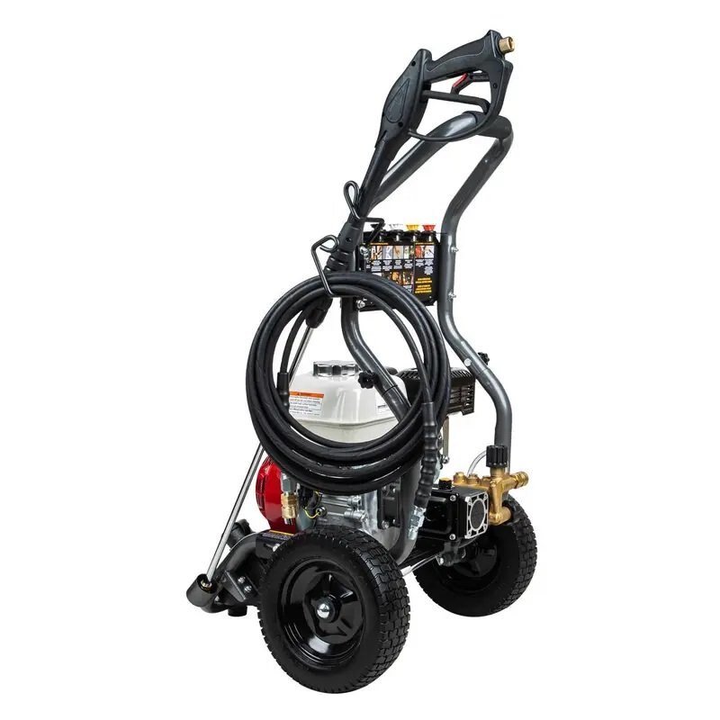BE Power 3,200 PSI 2.8 GPM Gas Pressure Washer with Honda GX200 Engine and AR Triplex Pump