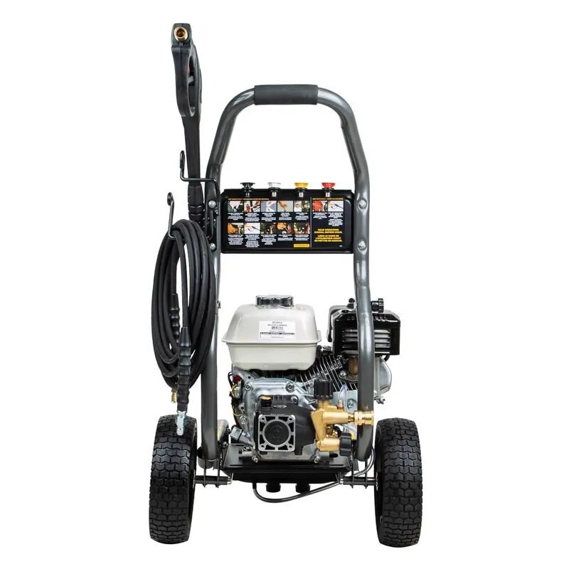 BE Power 3,200 PSI 2.8 GPM Gas Pressure Washer with Honda GX200 Engine and AR Triplex Pump