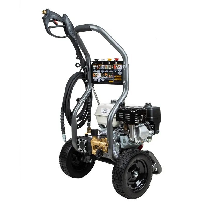 BE Power 3,200 PSI 2.8 GPM Gas Pressure Washer with Honda GX200 Engine and AR Triplex Pump