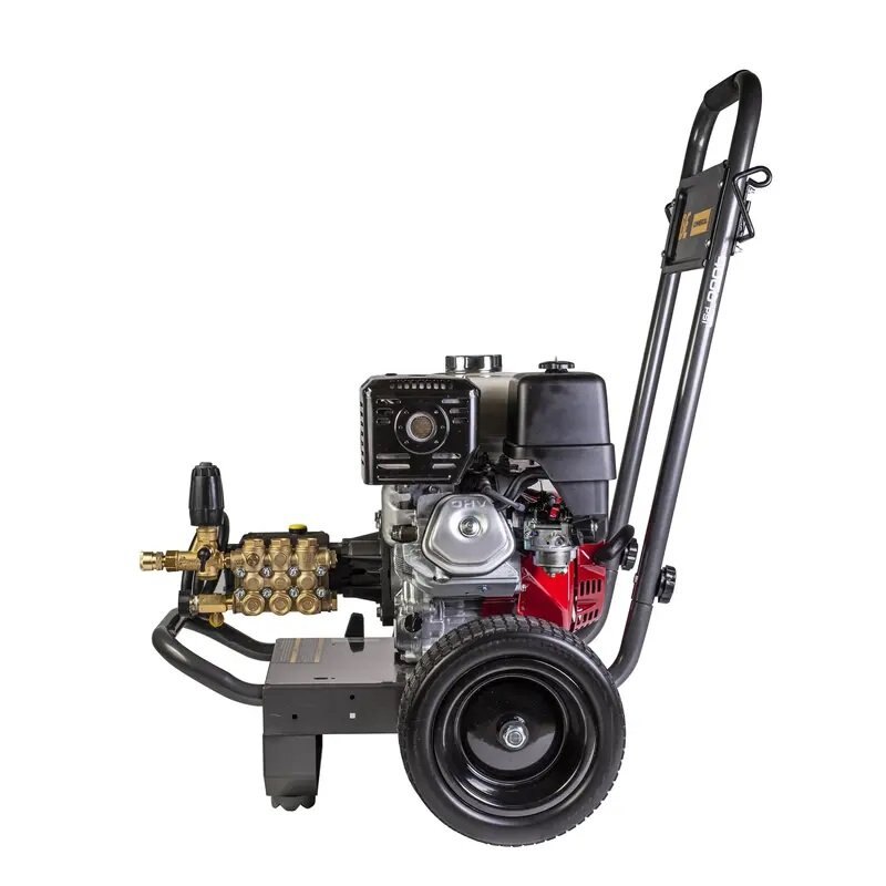 BE Power 4,000 PSI 4.0 GPM Gas Pressure Washer with Honda GX390 Engine and General Triplex Pump