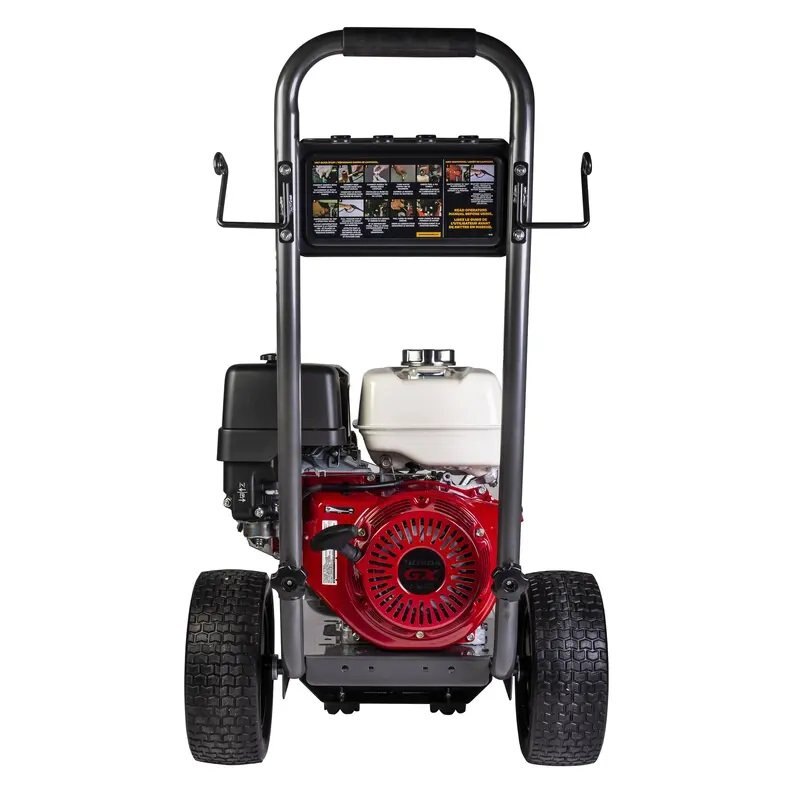 BE Power 4,000 PSI 4.0 GPM Gas Pressure Washer with Honda GX390 Engine and General Triplex Pump