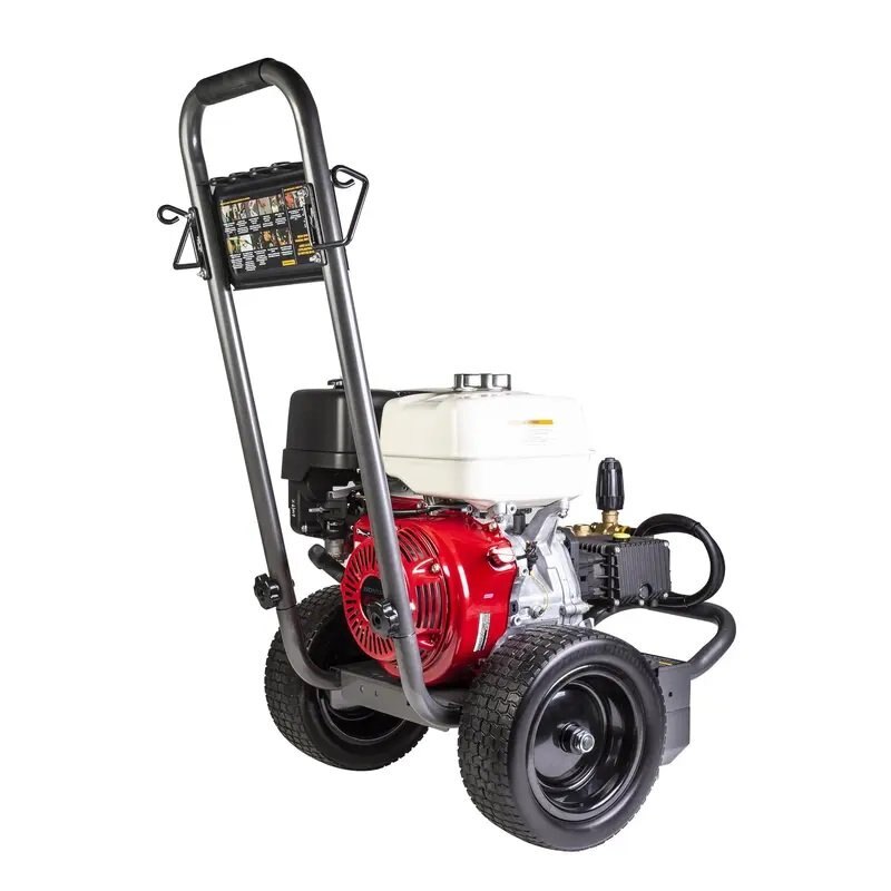 BE Power 4,000 PSI 4.0 GPM Gas Pressure Washer with Honda GX390 Engine and General Triplex Pump