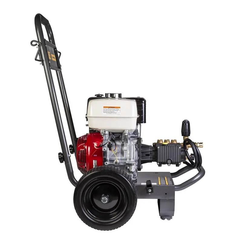 BE Power 4,000 PSI 4.0 GPM Gas Pressure Washer with Honda GX390 Engine and General Triplex Pump