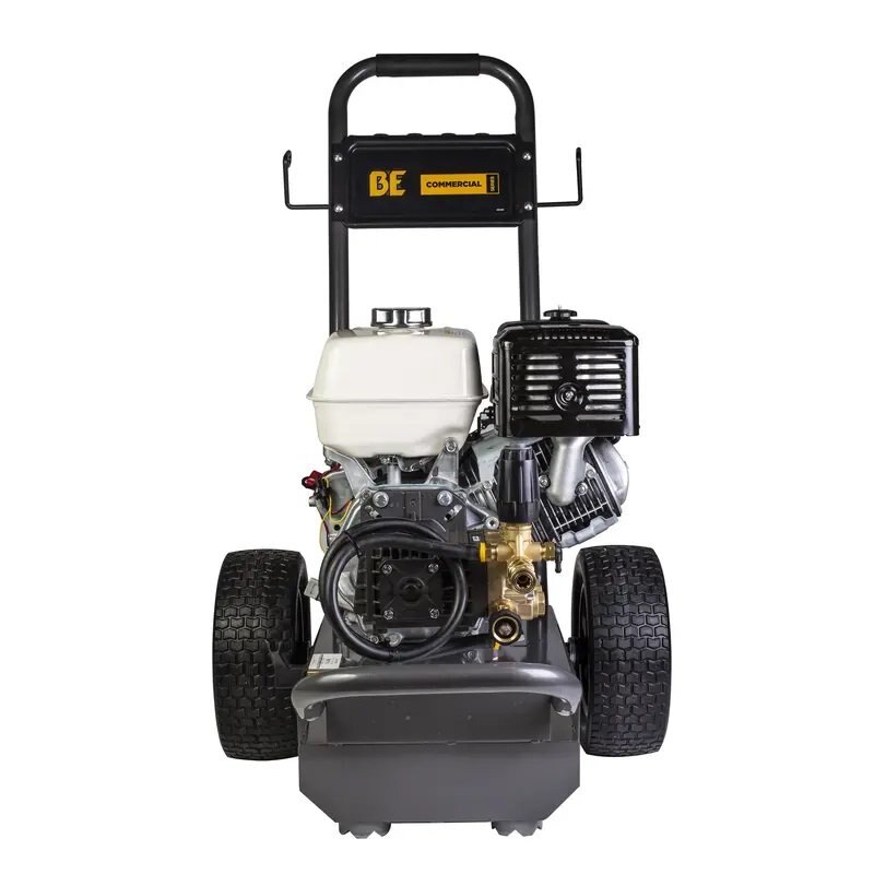 BE Power 4,000 PSI 4.0 GPM Gas Pressure Washer with Honda GX390 Engine and General Triplex Pump