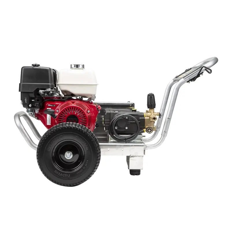 BE Power 4,000 PSI 4.0 GPM Gas Pressure Washer with Honda GX390 Engine and General Triplex Pump