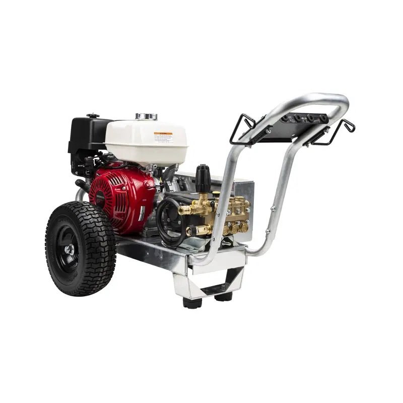 BE Power 4,000 PSI 4.0 GPM Gas Pressure Washer with Honda GX390 Engine and General Triplex Pump