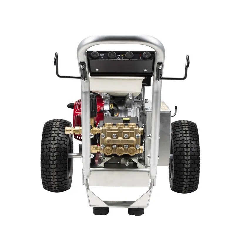 BE Power 4,000 PSI 4.0 GPM Gas Pressure Washer with Honda GX390 Engine and General Triplex Pump