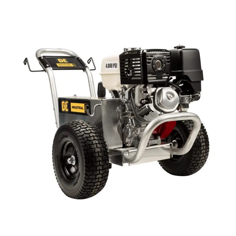 BE Power 4,000 PSI 4.0 GPM Gas Pressure Washer with Honda GX390 Engine and Comet Triplex Pump