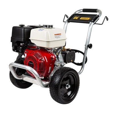 BE Power 4,000 PSI - 4.0 GPM Gas Pressure Washer with Honda GX390 Engine and AR Triplex Pump