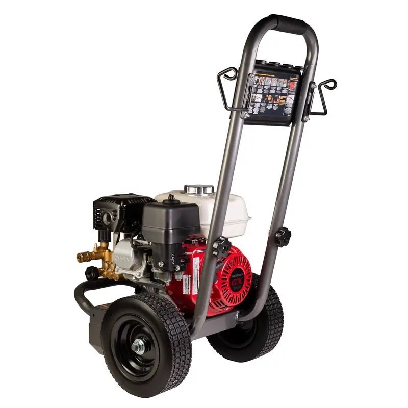 BE Power 3,200 PSI 2.4 GPM Gas Pressure Washer with Honda GX200 Engine and AR Triplex Pump