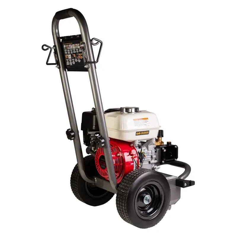 BE Power 3,200 PSI 2.4 GPM Gas Pressure Washer with Honda GX200 Engine and AR Triplex Pump