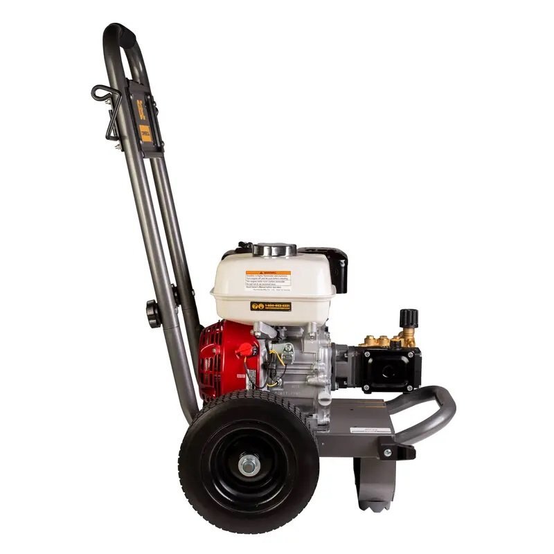 BE Power 3,200 PSI 2.4 GPM Gas Pressure Washer with Honda GX200 Engine and AR Triplex Pump