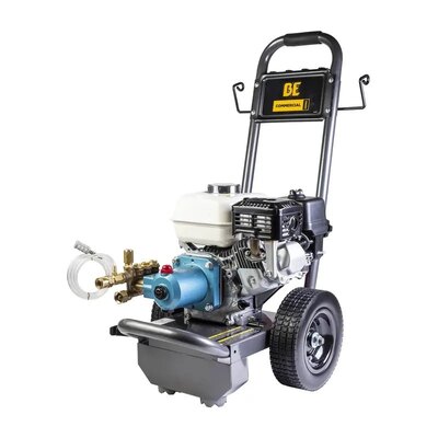 BE Power 3,000 PSI - 2.7 GPM Gas Pressure Washer with Honda GX200 Engine and Cat Triplex Pump