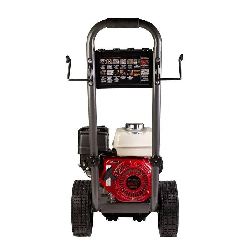 BE Power 2,500 PSI 3.0 GPM Gas Pressure Washer with Honda GX200 Engine and General Triplex Pump