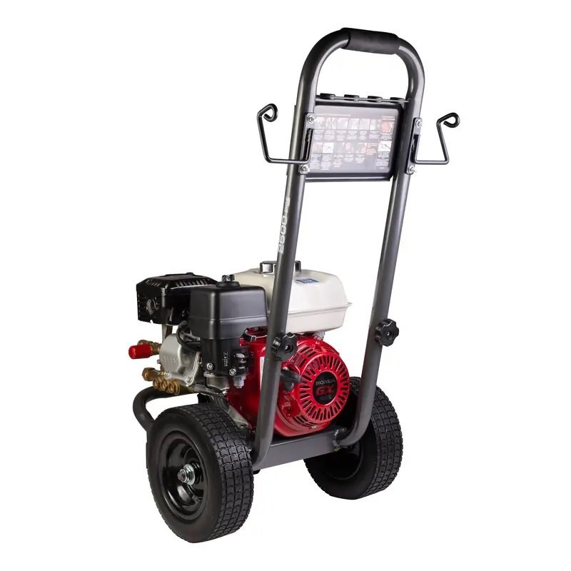BE Power 2,500 PSI 3.0 GPM Gas Pressure Washer with Honda GX200 Engine and Comet Triplex Pump