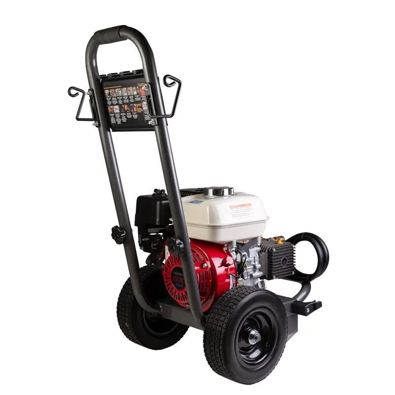 BE Power 2,500 PSI 3.0 GPM Gas Pressure Washer with Honda GX200 Engine and Comet Triplex Pump