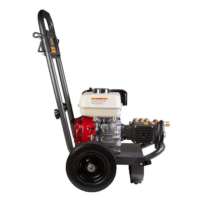 BE Power 2,500 PSI 3.0 GPM Gas Pressure Washer with Honda GX200 Engine and Comet Triplex Pump