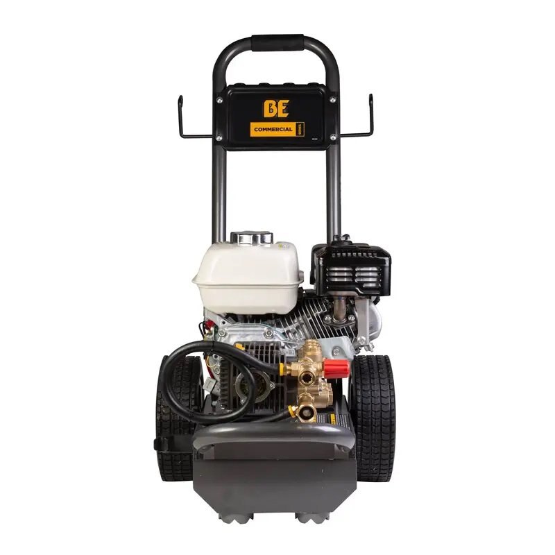 BE Power 2,500 PSI 3.0 GPM Gas Pressure Washer with Honda GX200 Engine and Comet Triplex Pump