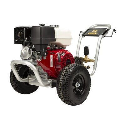 BE Power 3,000 PSI - 5.0 GPM Gas Pressure Washer with Honda GX390 Engine and Comet Triplex Pump