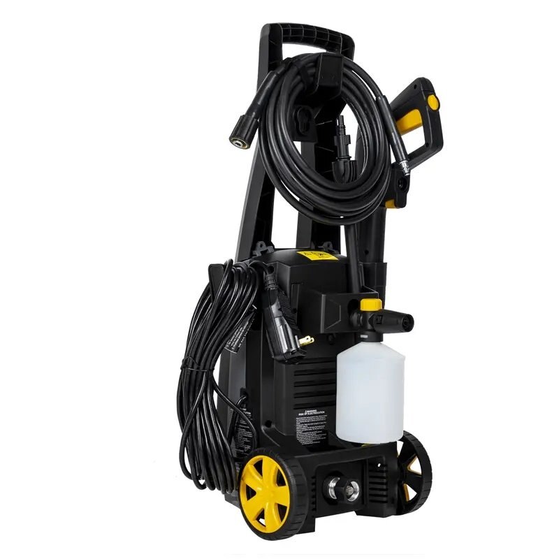 BE Power 1,700 PSI 1.7 GPM Electric Pressure Washer with Powerease Motor and AR Axial Pump