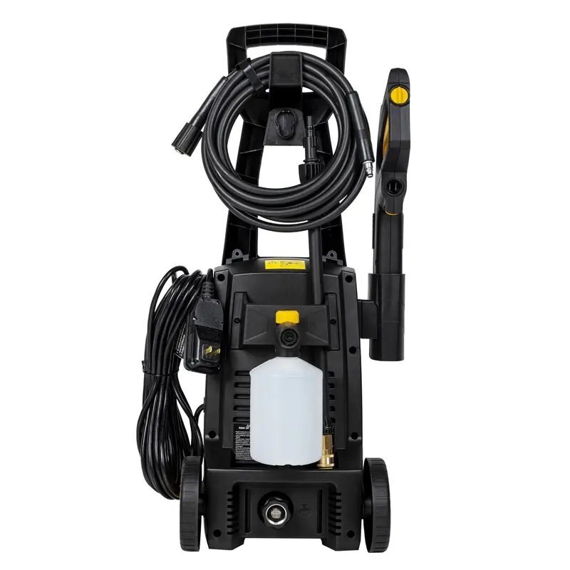 BE Power 1,700 PSI 1.7 GPM Electric Pressure Washer with Powerease Motor and AR Axial Pump